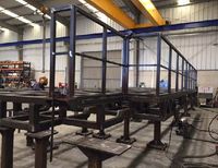 Welded Platform for Beluga Airplane